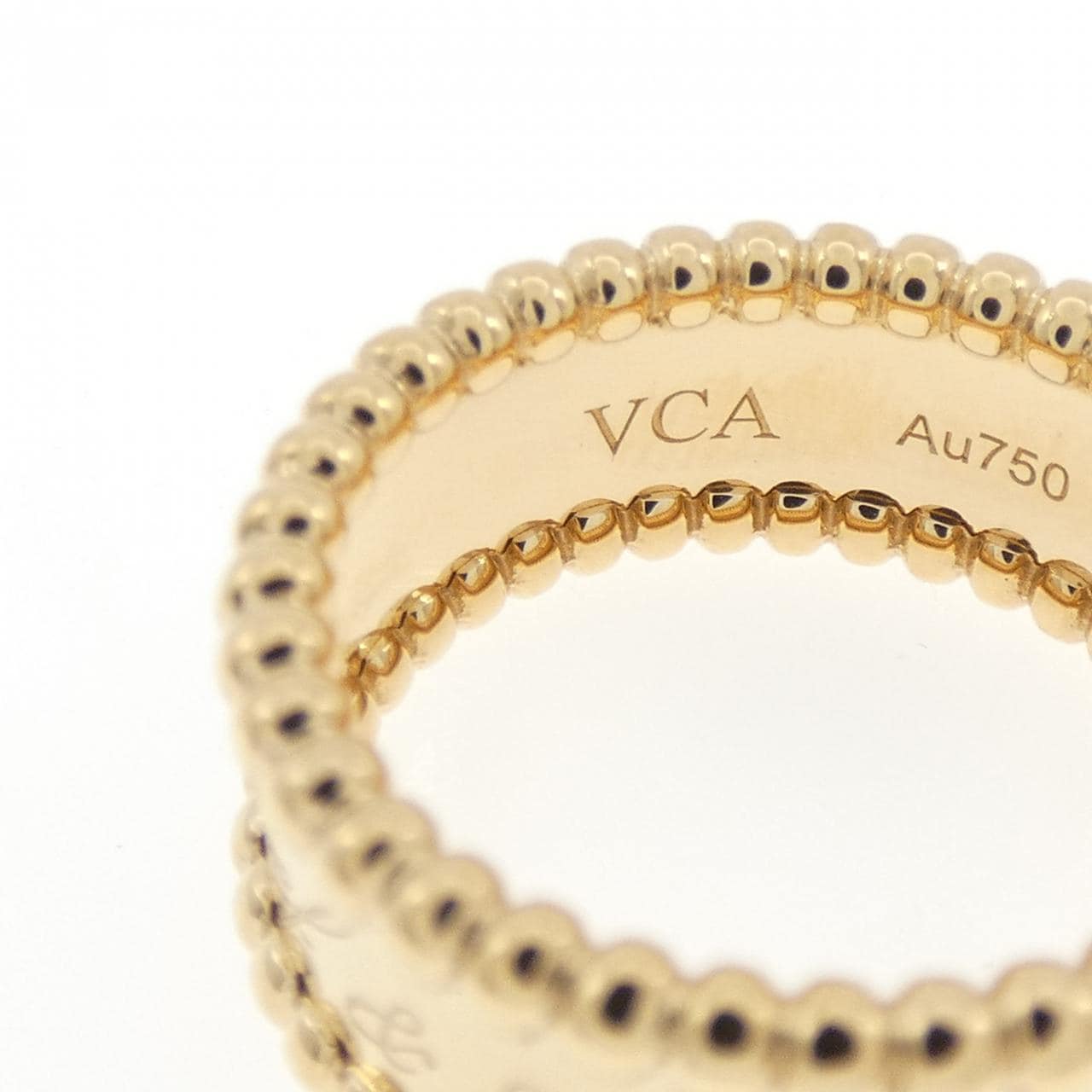 ヴァンクリーフ&アーペル ペルレ シニアチュール リング