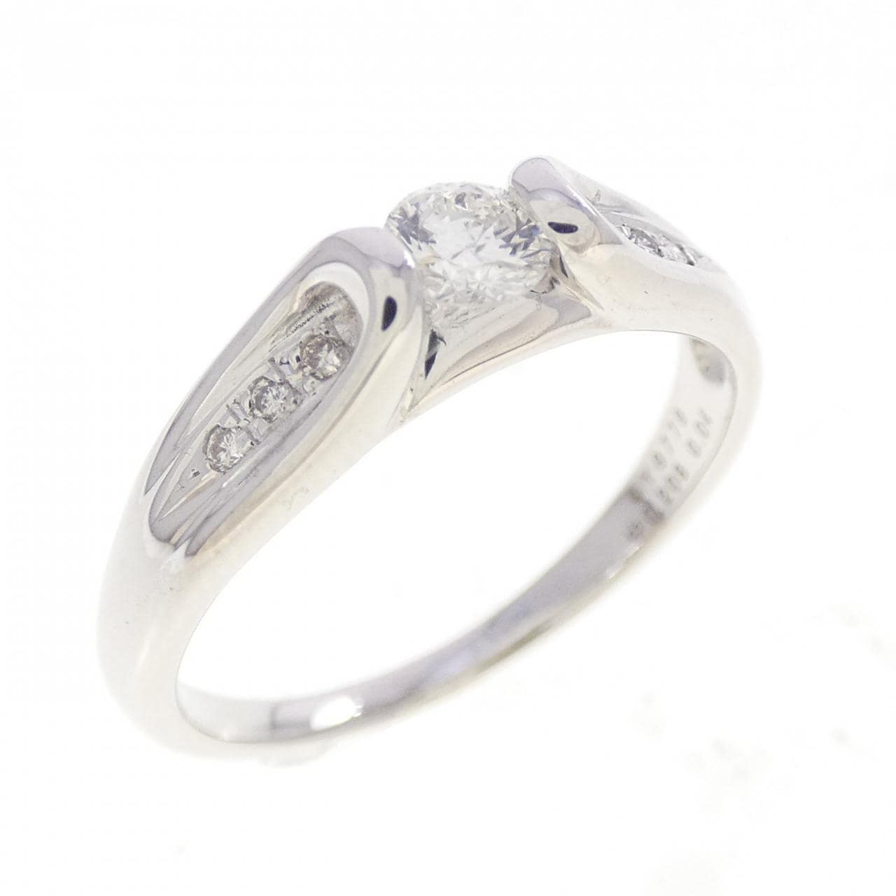 K18WG ダイヤモンド リング 0.208CT