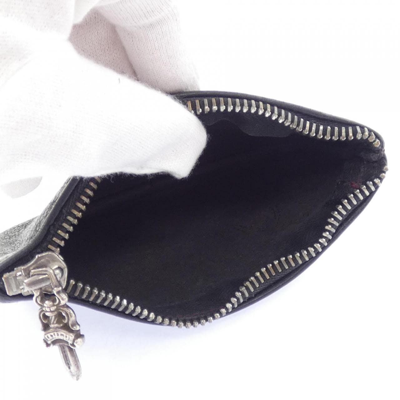 クロムハーツ CHROME HEARTS Z/CHNG PIPING 1CEME 2246 304 0916 0900 COIN CASE