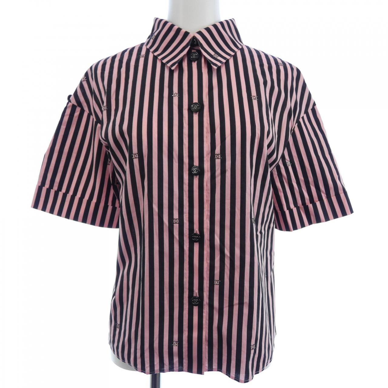 シャネル CHANEL LOOK12 P76220V68306 S／Sシャツ