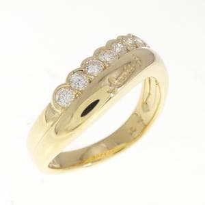 K18YG ダイヤモンド リング 0.27CT