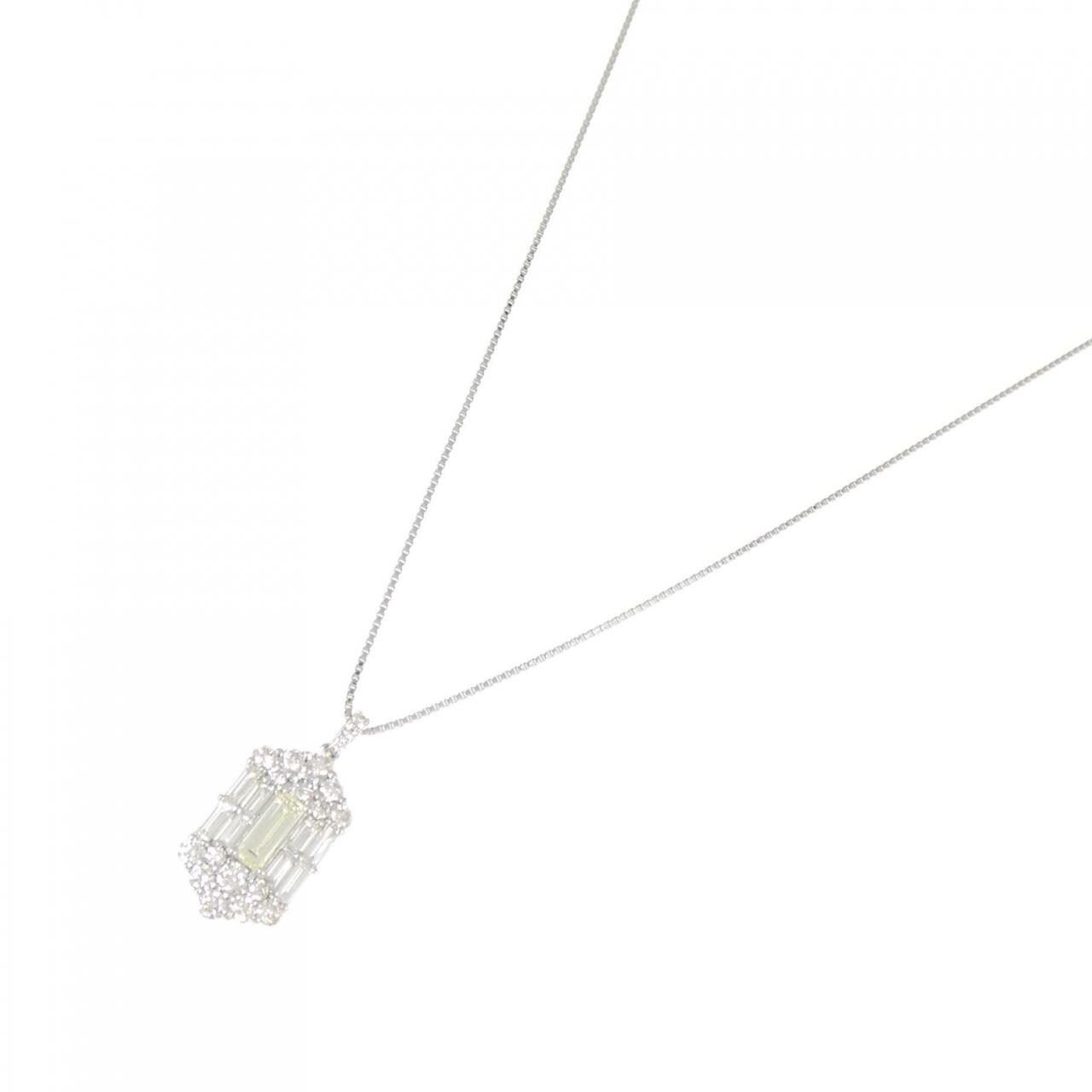 PT900/PT850 Diamond Necklace 0.30CT