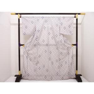 【新品】化繊　単衣　絽織　Ｍサイズ