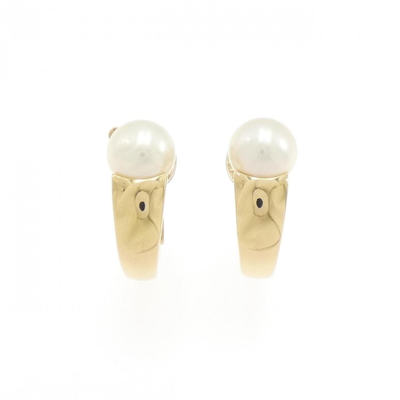 ブシュロン アコヤパール イヤリング 8.5mm