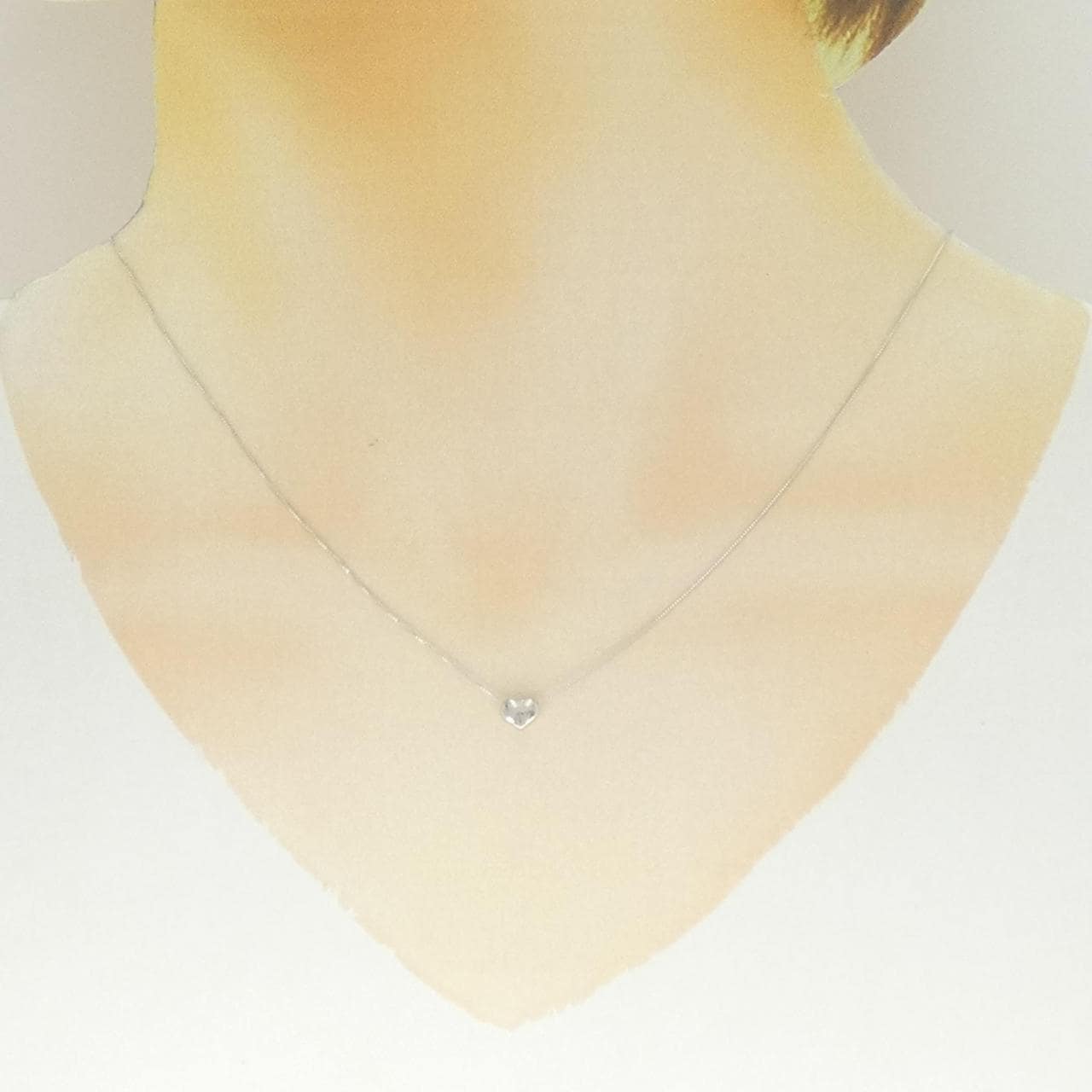 750WG Heart Necklace