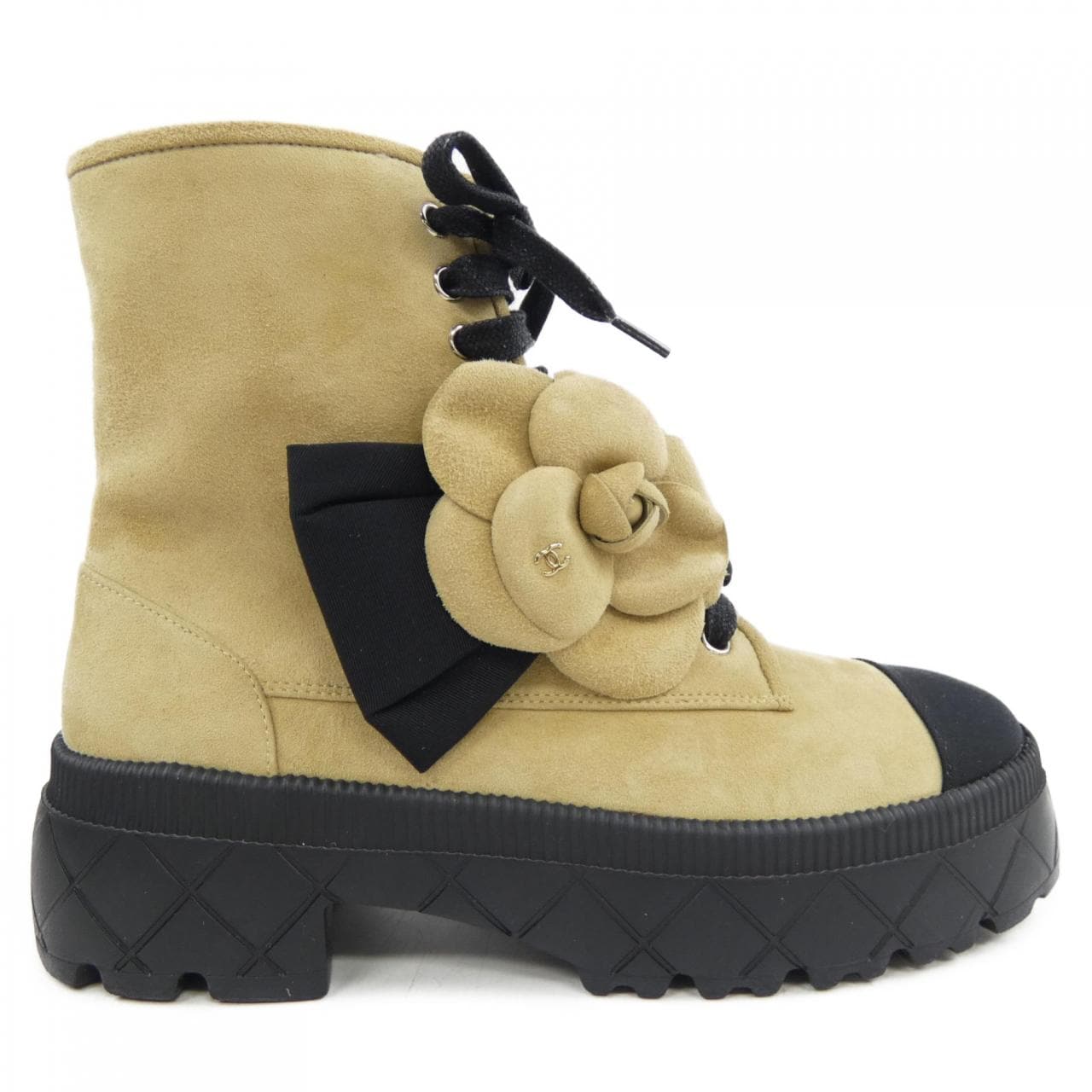 シャネル CHANEL コンバットブーツ　COMBAT BOOTS G45305B14598 ブーツ