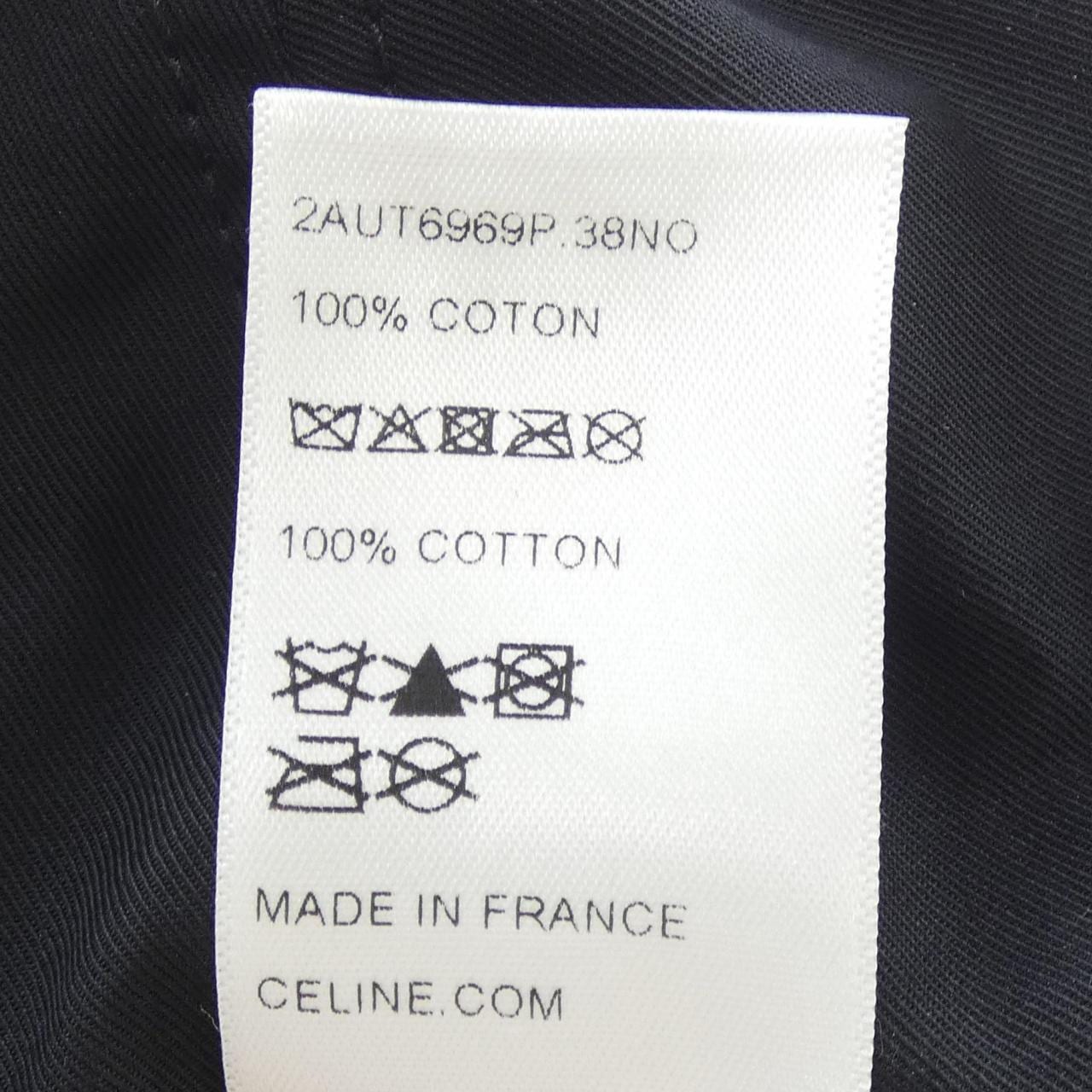 セリーヌ CELINE トリオンフベースボールキャップ 2AUT6969P キャップ