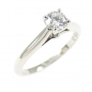 カルティエ 1895 ソリテール リング 0.24CT E VVS2 3EXT