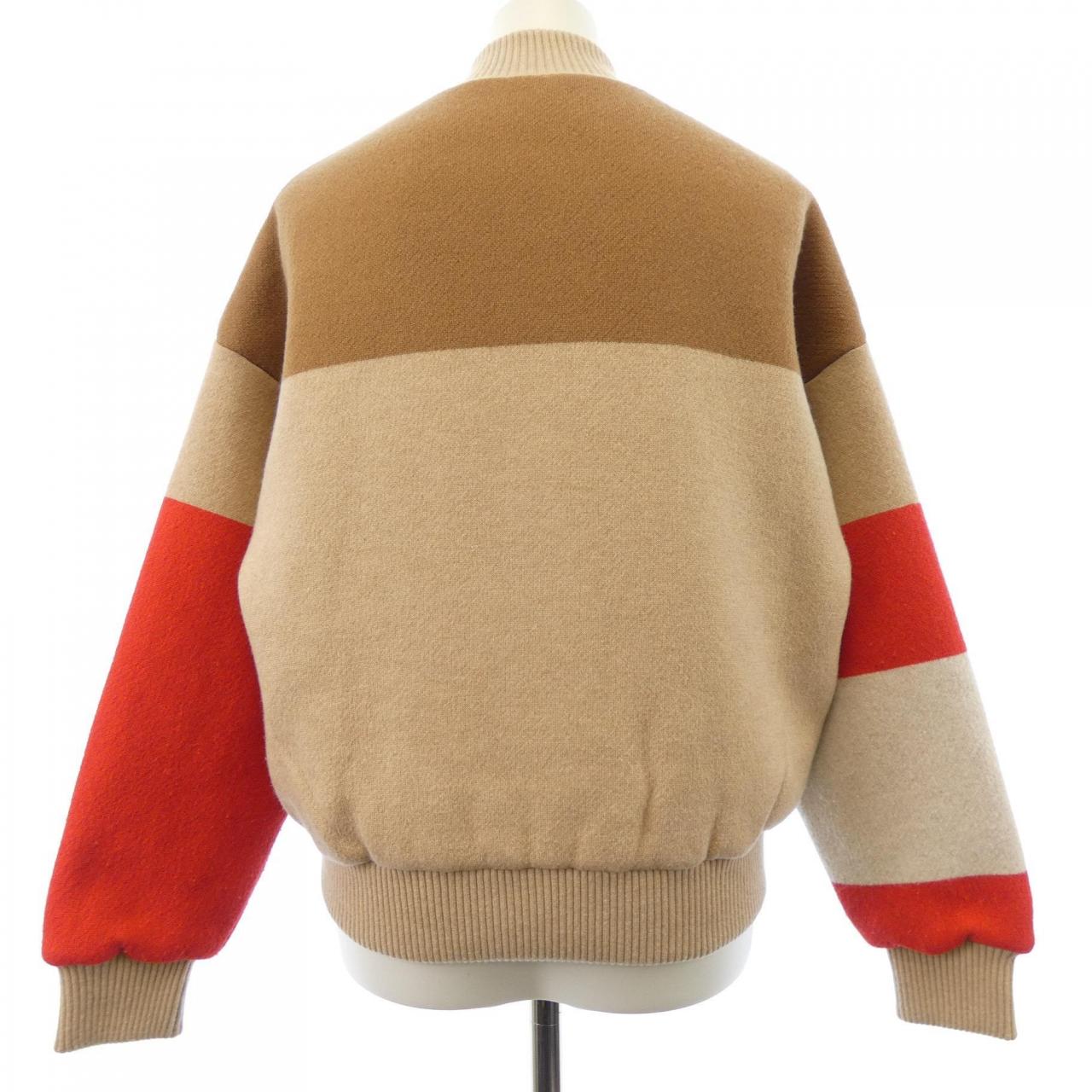 エルメス HERMES グランマネージュ クルードセル 6E2224DB ブルゾン
