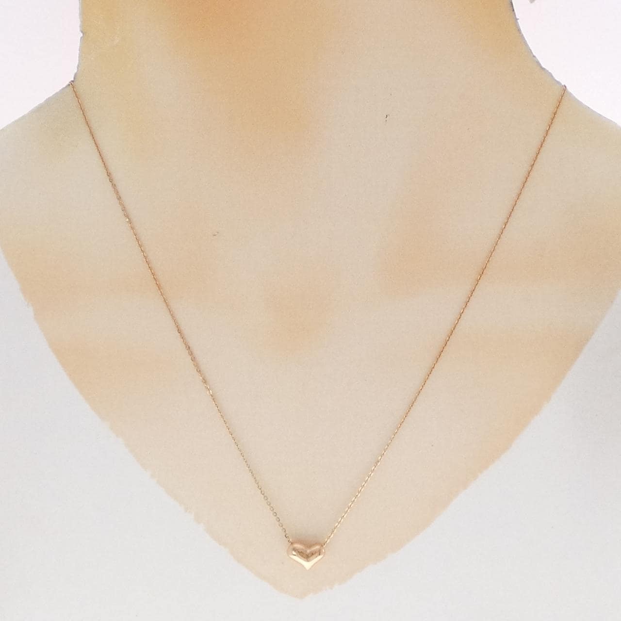750PG ハート ネックレス