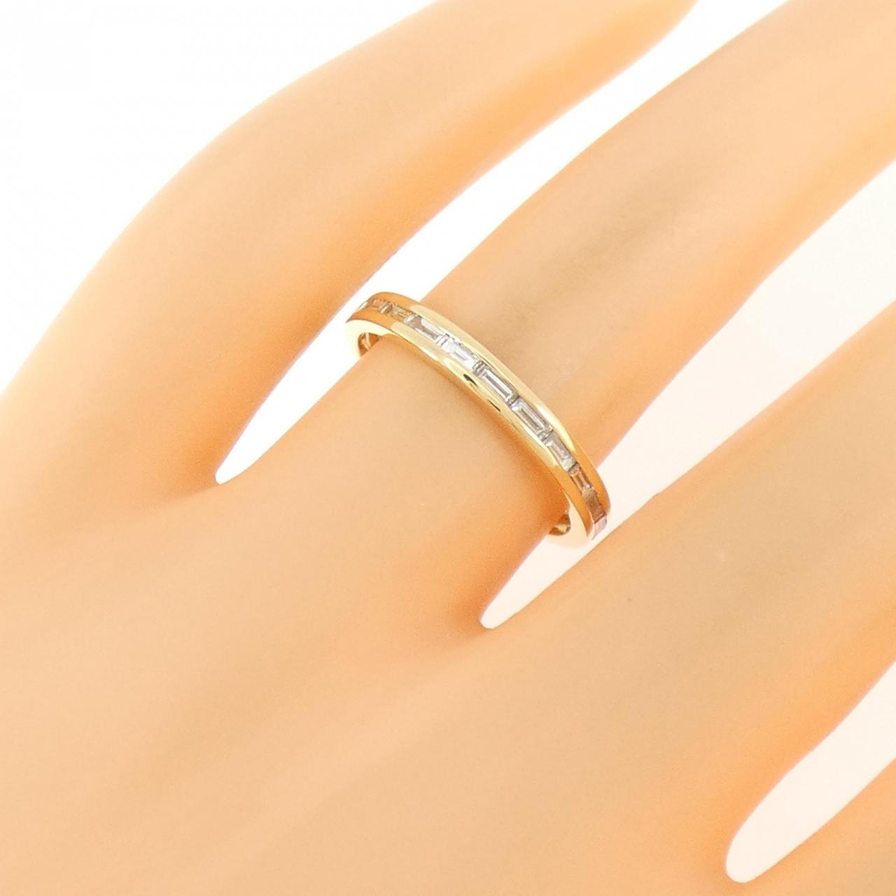 K18YG ダイヤモンド リング 0.33CT