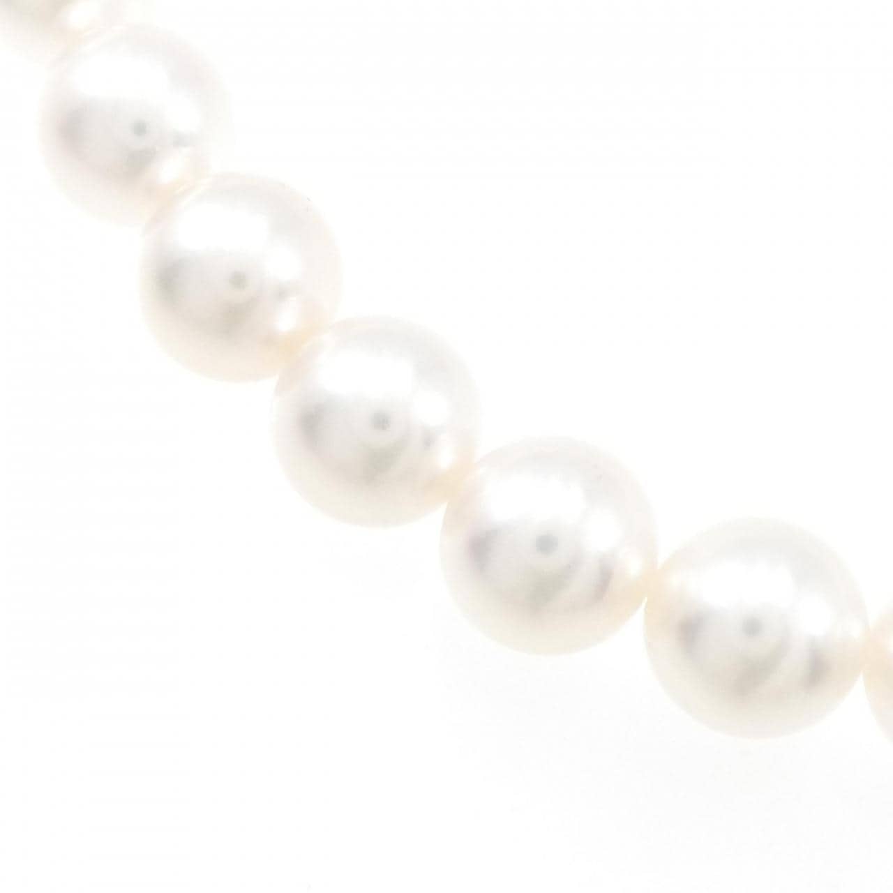 MIKIMOTO Akoya pearl necklace 7.5-8mm earring set