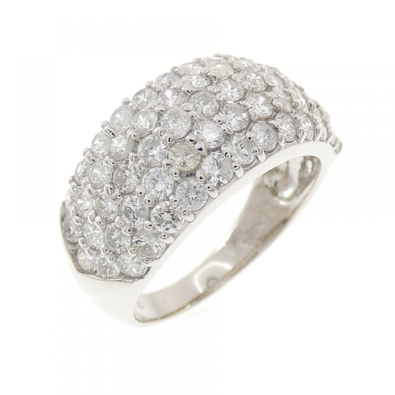 PT900 パヴェ ダイヤモンド リング 2.00CT