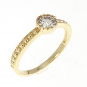 K18YG ダイヤモンド リング 0.269CT