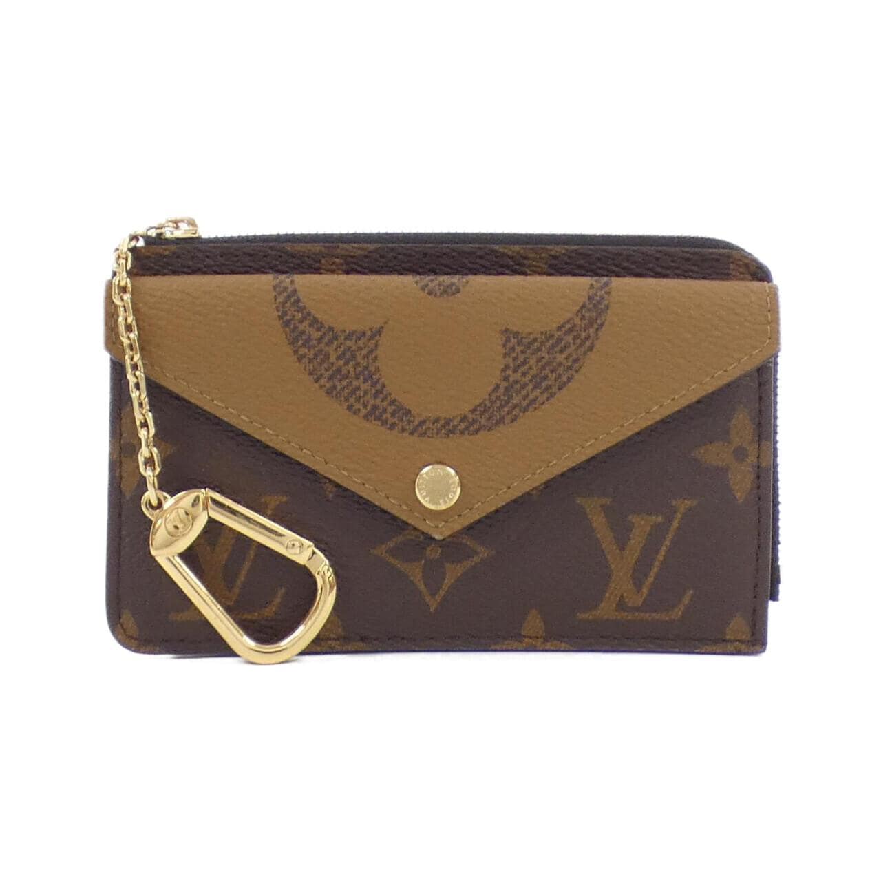 LOUIS VUITTON Monogram Reverse Porto Cult Recto Verso M81303 Coin &amp; Card Case