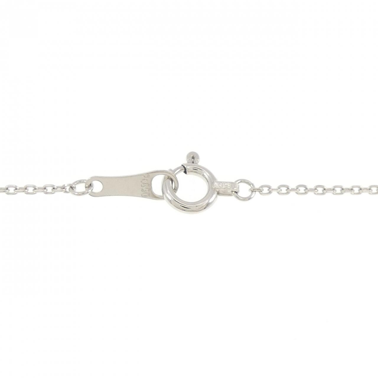 PT900/PT850 ダイヤモンド ネックレス 0.16CT