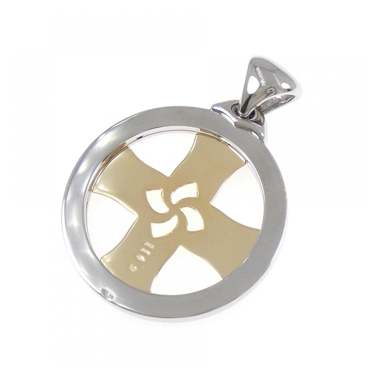 ブルガリ トンド クロス ペンダント