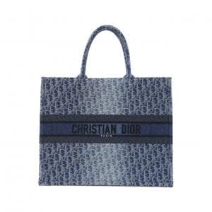 クリスチャンディオール DENIM DIOR OBLIQUE ディオール ブック トート ラージ M1286ZEGC バッグ