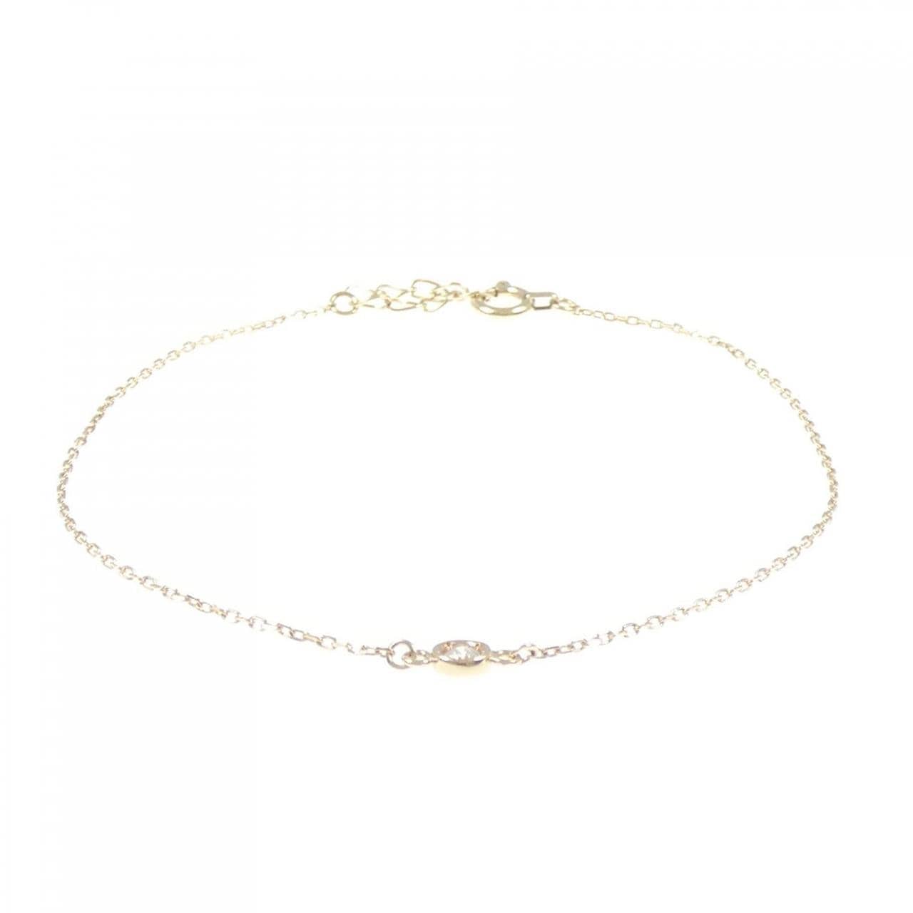 K10YG ダイヤモンド ブレスレット