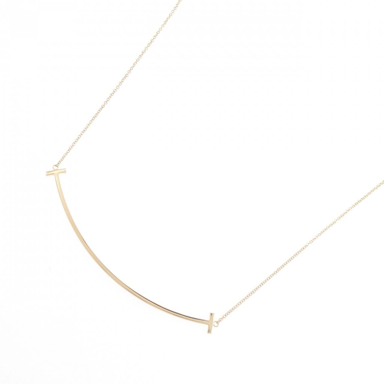 ティファニー Tスマイル ラージ ネックレス