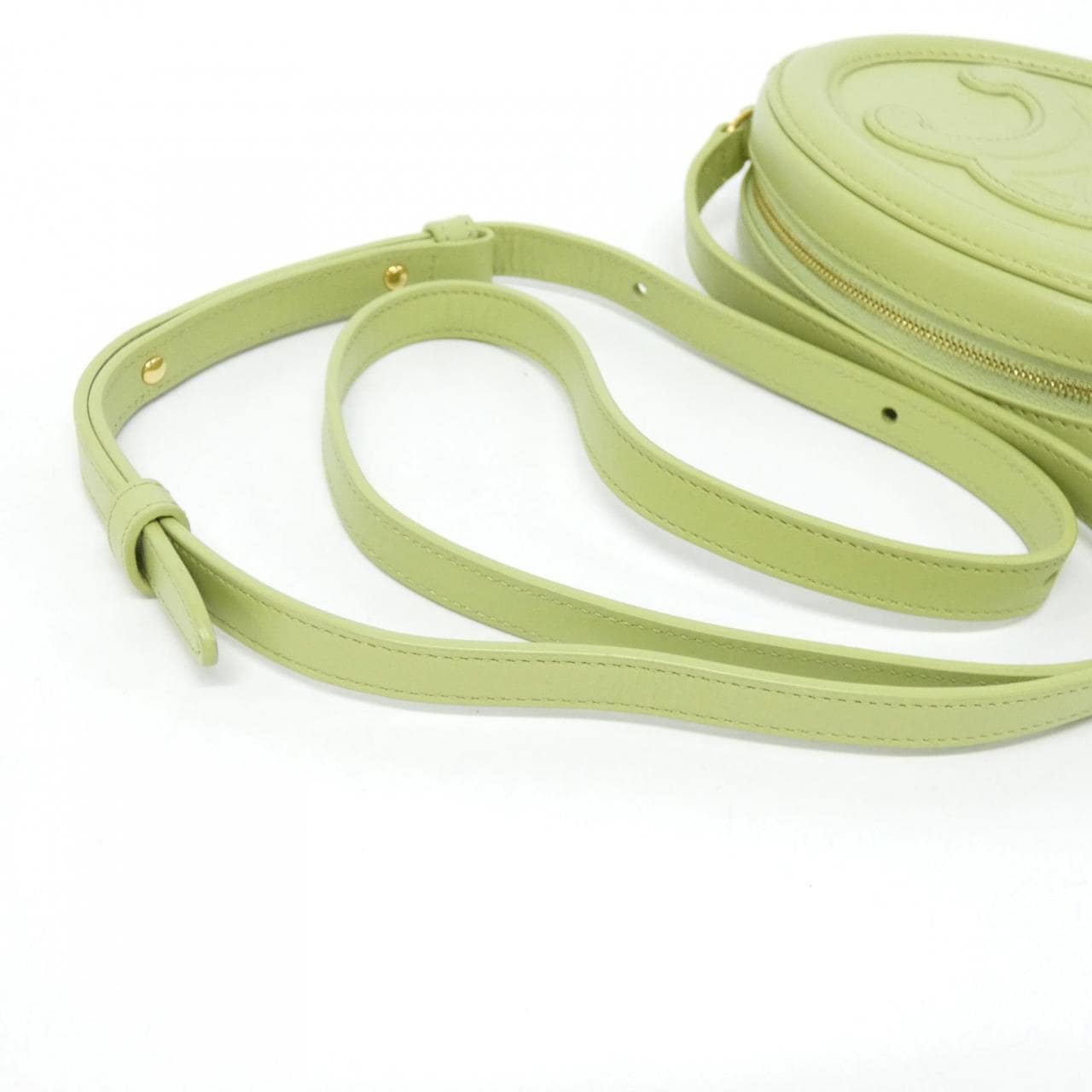 セリーヌ クロス ボディ オーバル パース 10I703DPQ ショルダーバッグ