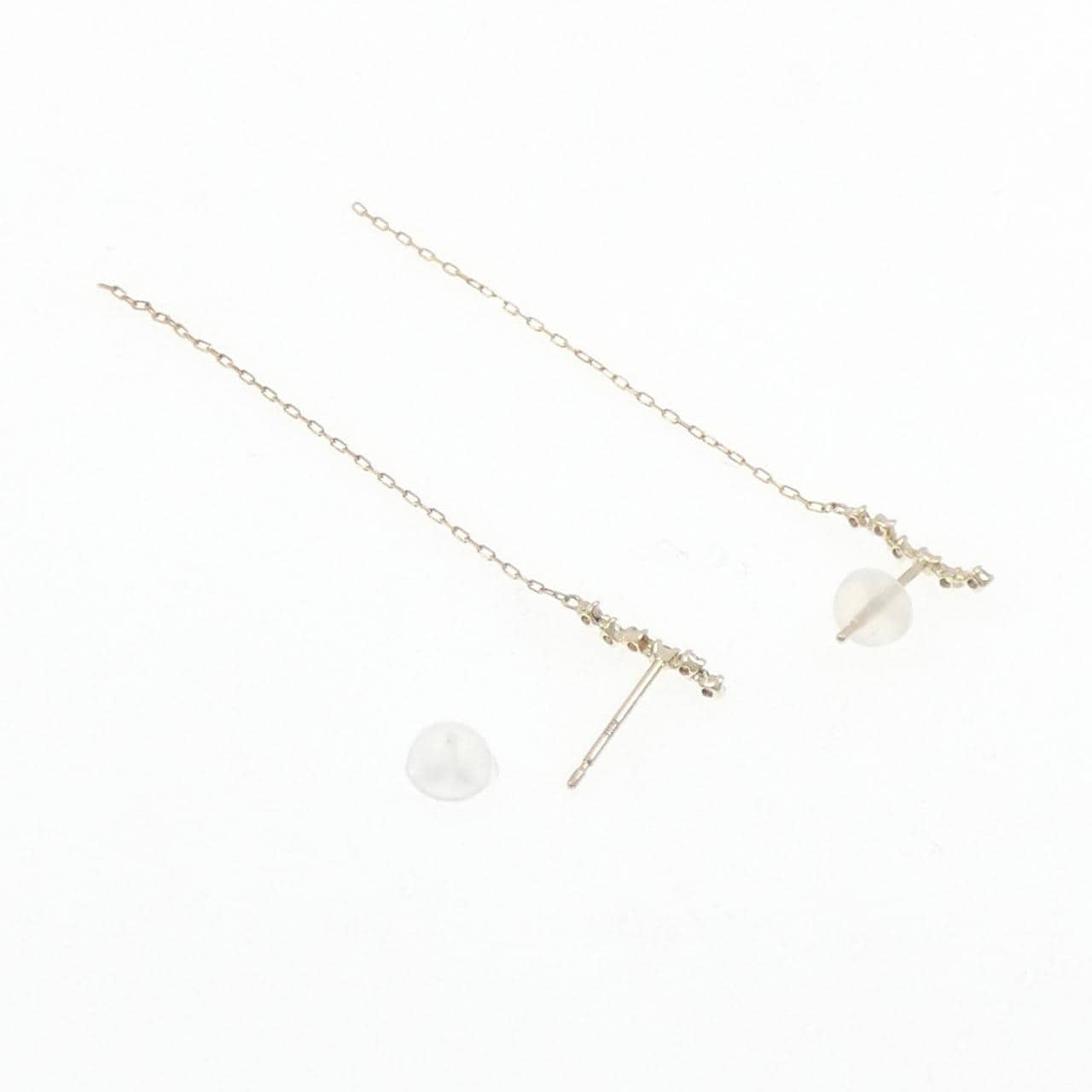 リラ ダイヤモンド ピアス 0.10CT