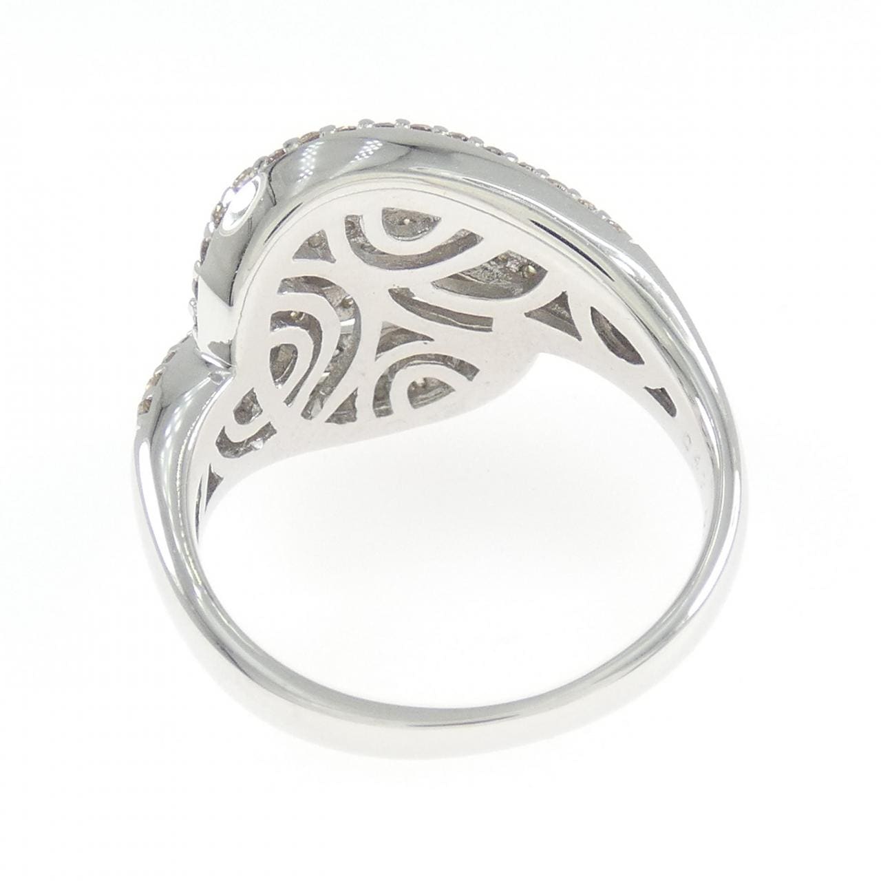 K18WG ダイヤモンド リング 0.47CT