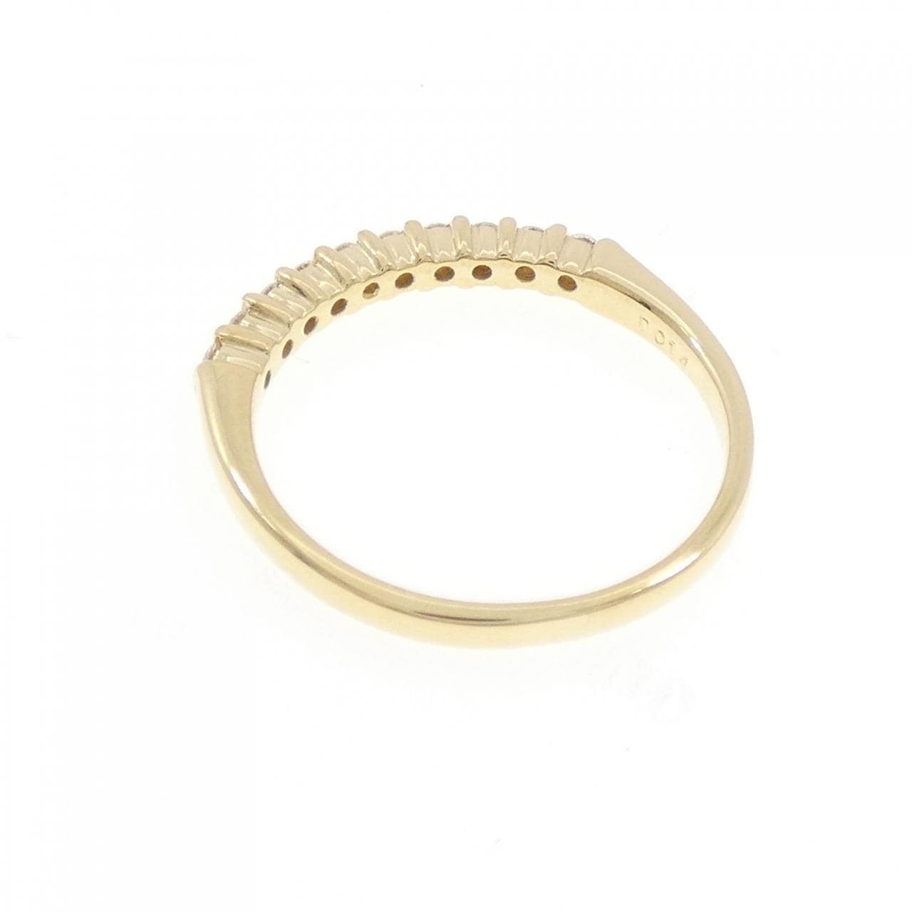 750YG ダイヤモンド リング 0.14CT