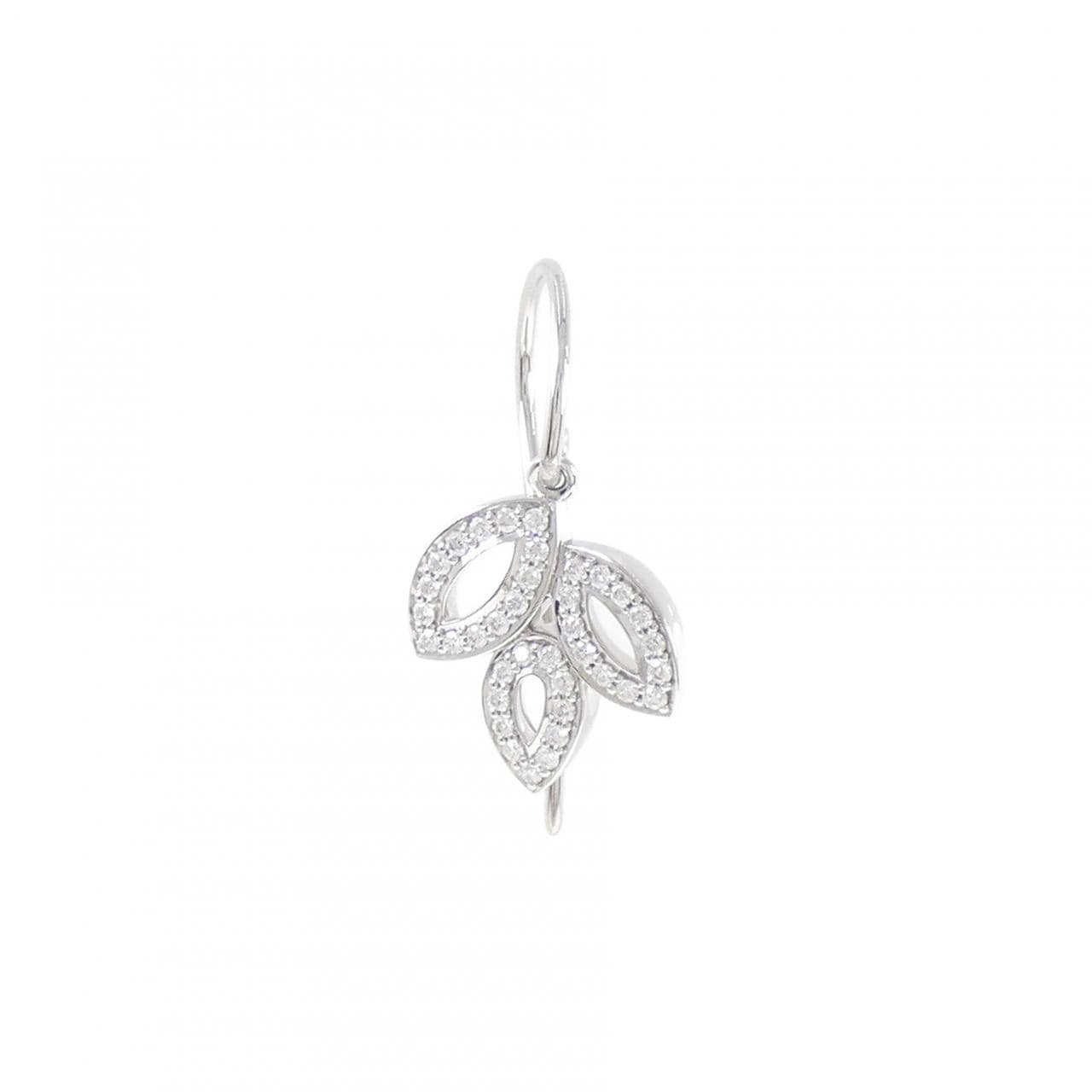 ハリーウィンストン リリークラスター ピアス 片耳