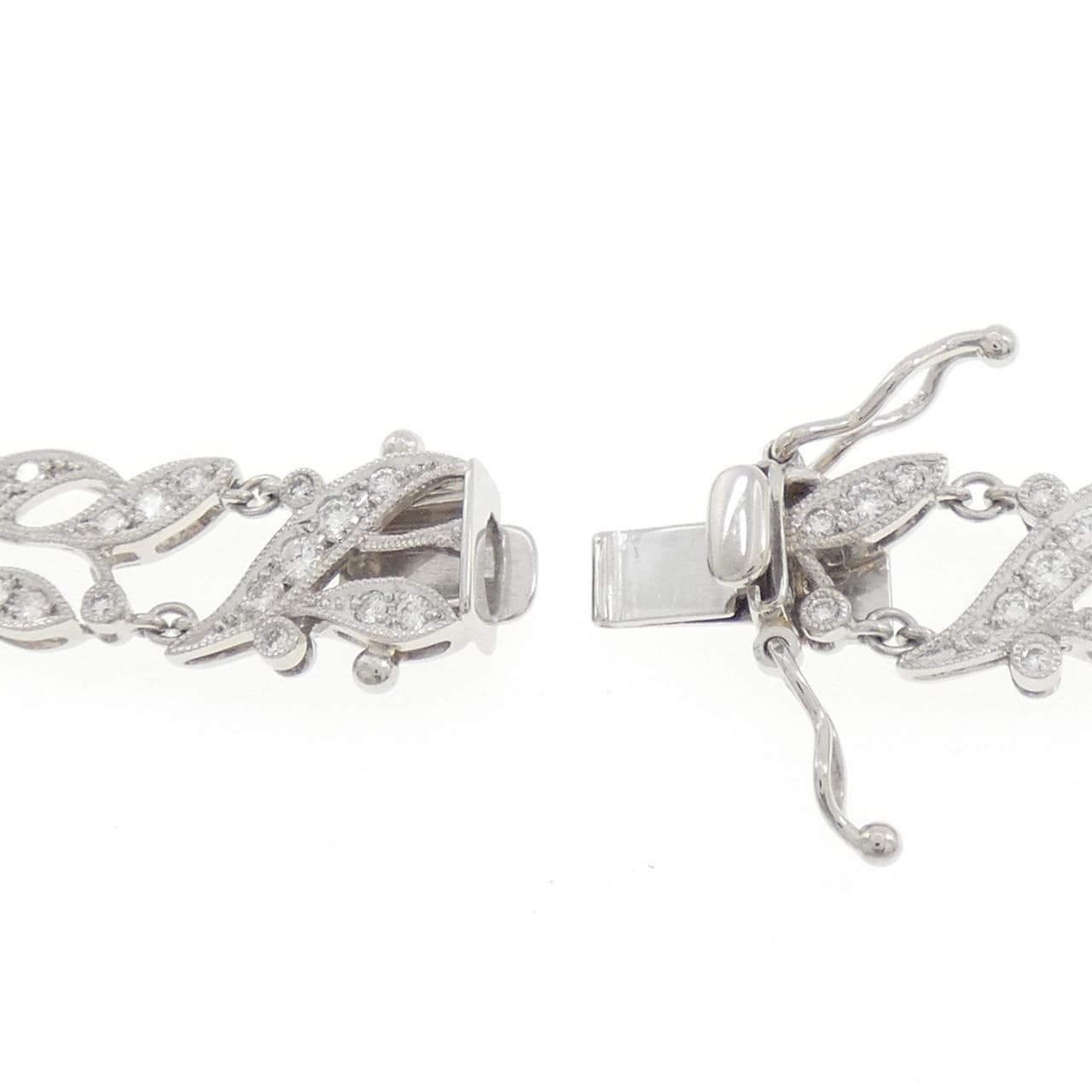 PT850/PT950 ダイヤモンド ネックレス 3.28CT