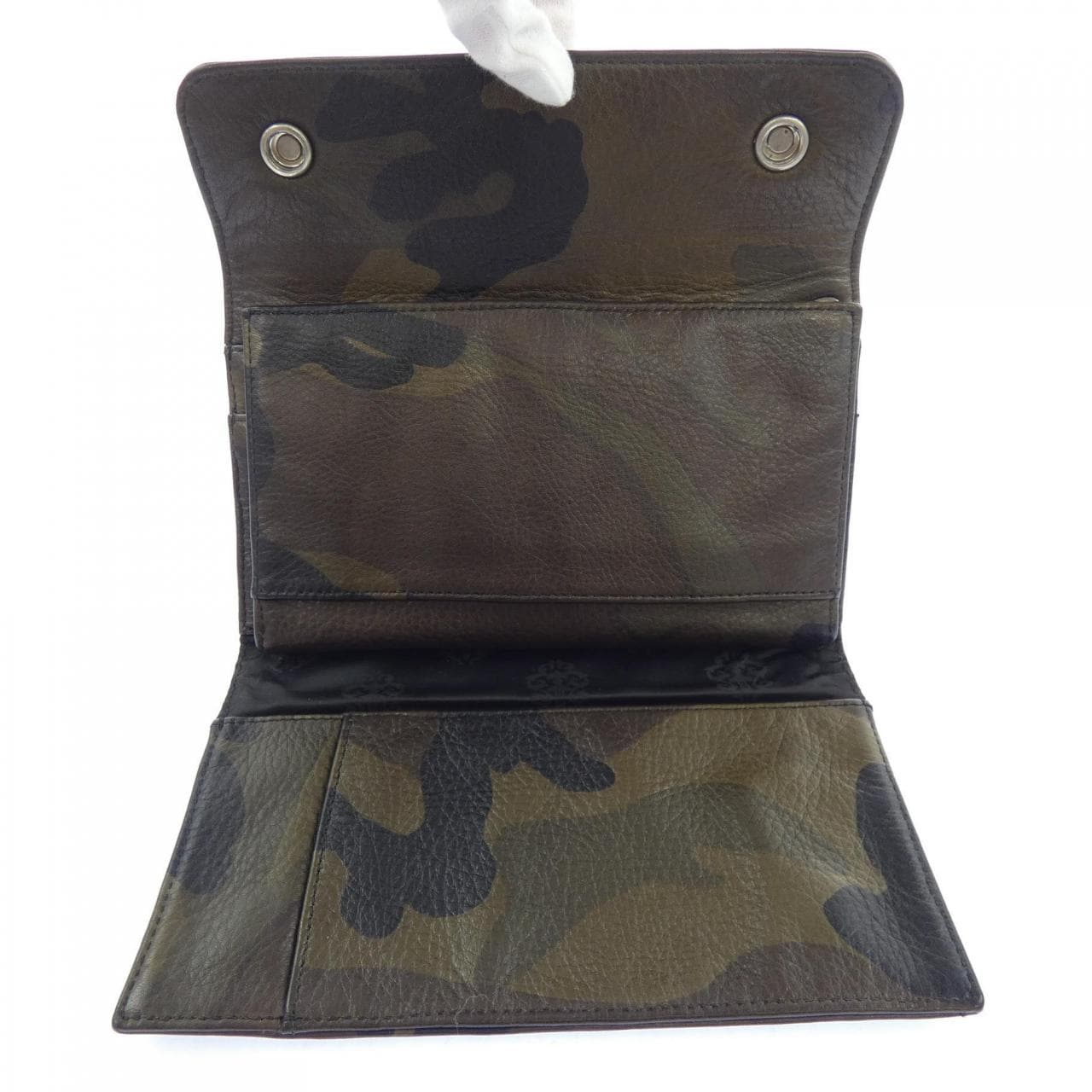 クロムハーツ CHROME HEARTS WAVE CROSS BTN CAMO 302014801E01XXX001 WALLET