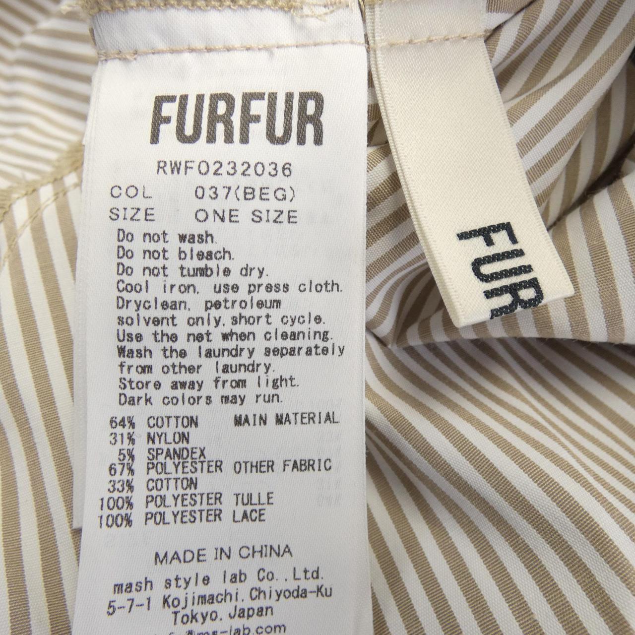 ファーファー fur fur ワンピース