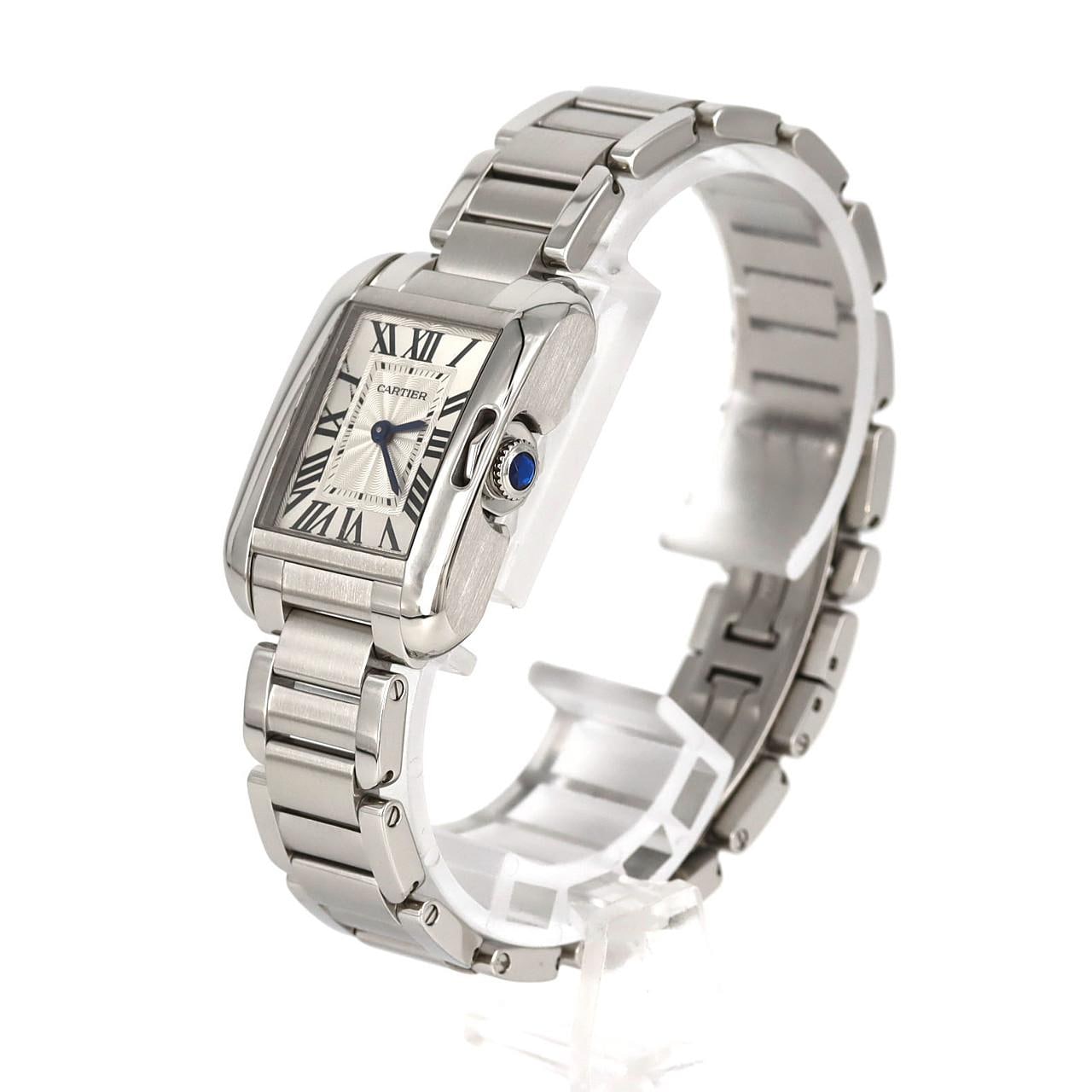 カルティエ タンクアングレーズSM W5310022 SS クォーツ