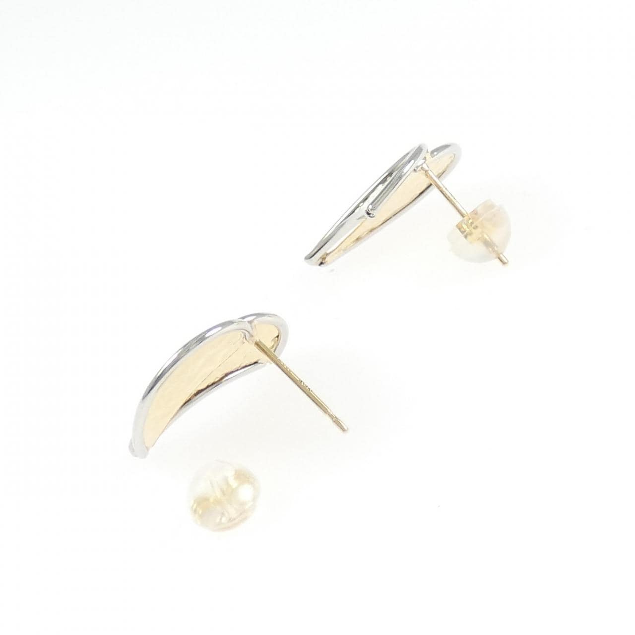 K18YG/PT900 ピアス