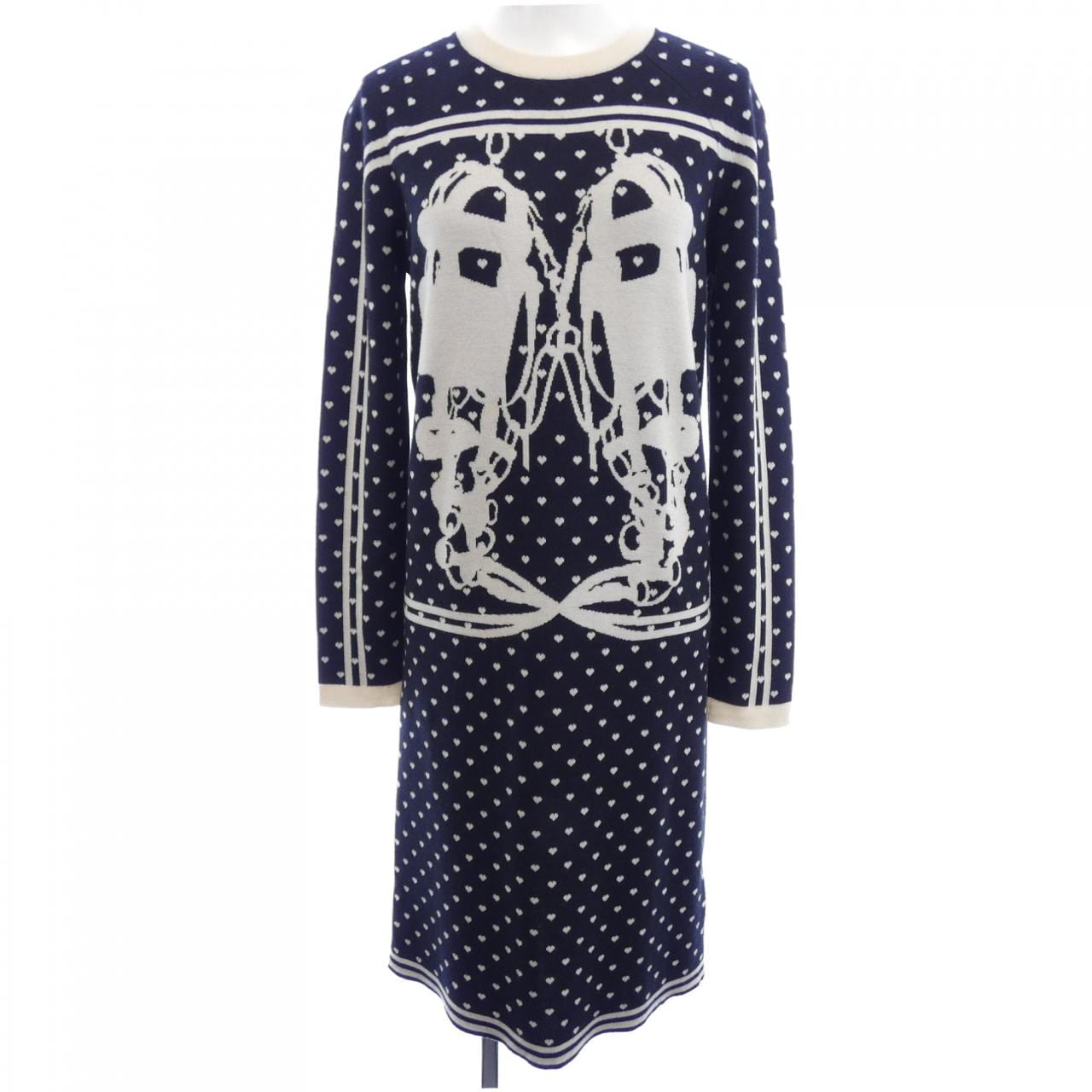 エルメス HERMES BRIDES DE GALA *87-7715 ワンピース