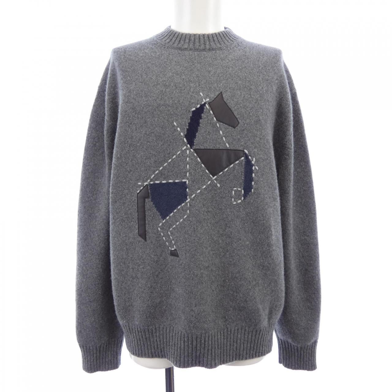 エルメス HERMES シュヴァル･タングラム 567100HA ニット