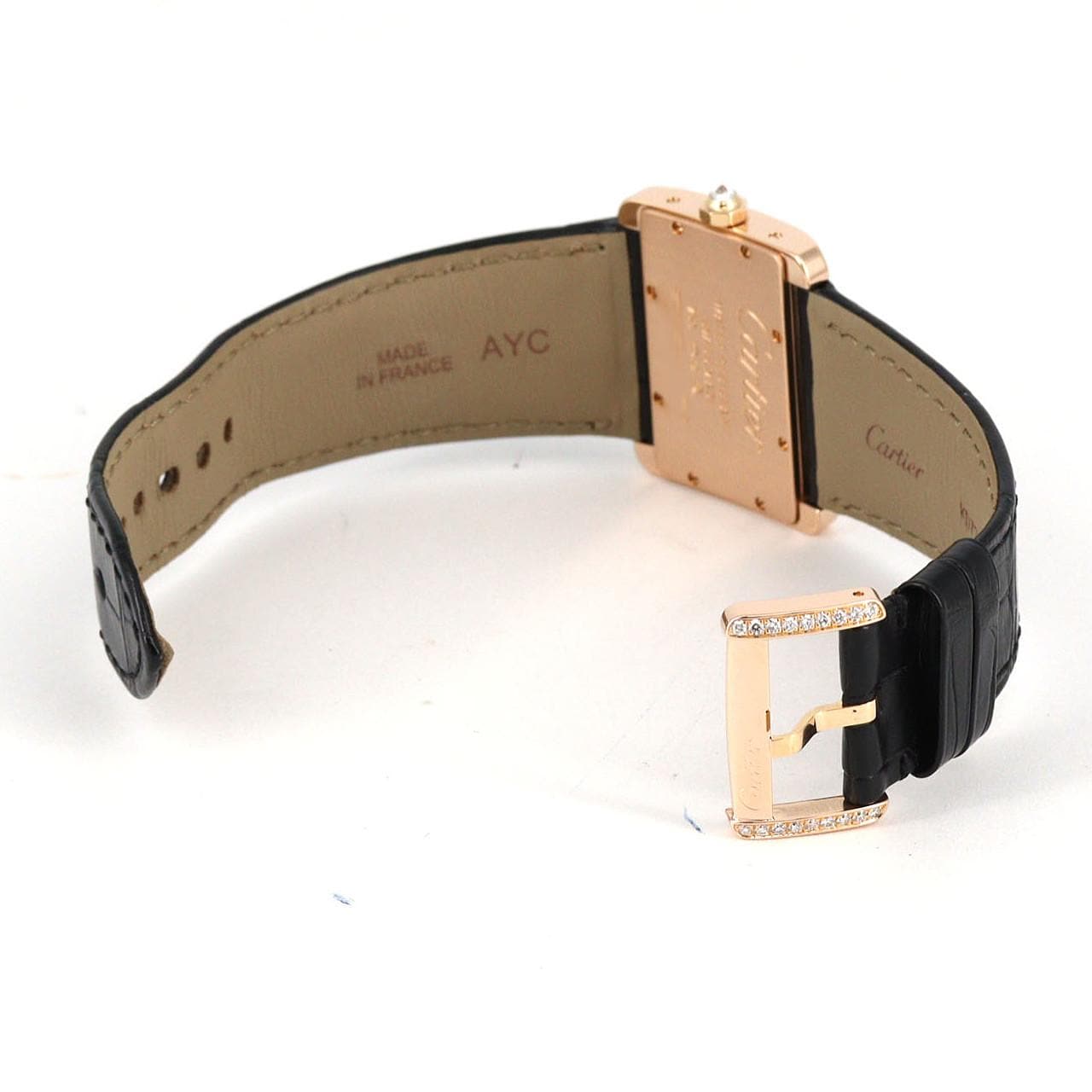 カルティエ ミニタンクディヴァン PG/D WA302471 PG･RG クォーツ