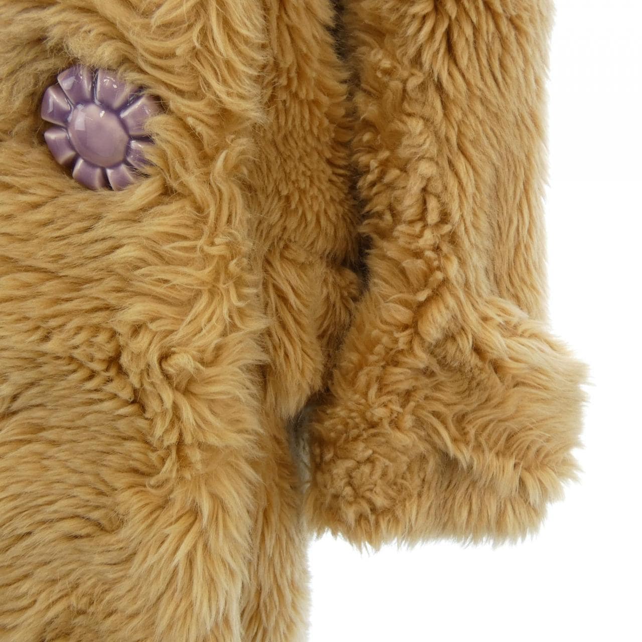 MIU MIU Miu faux fur coat MS1411 1PS2