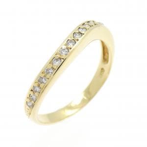 K18YG ダイヤモンド リング 0.18CT