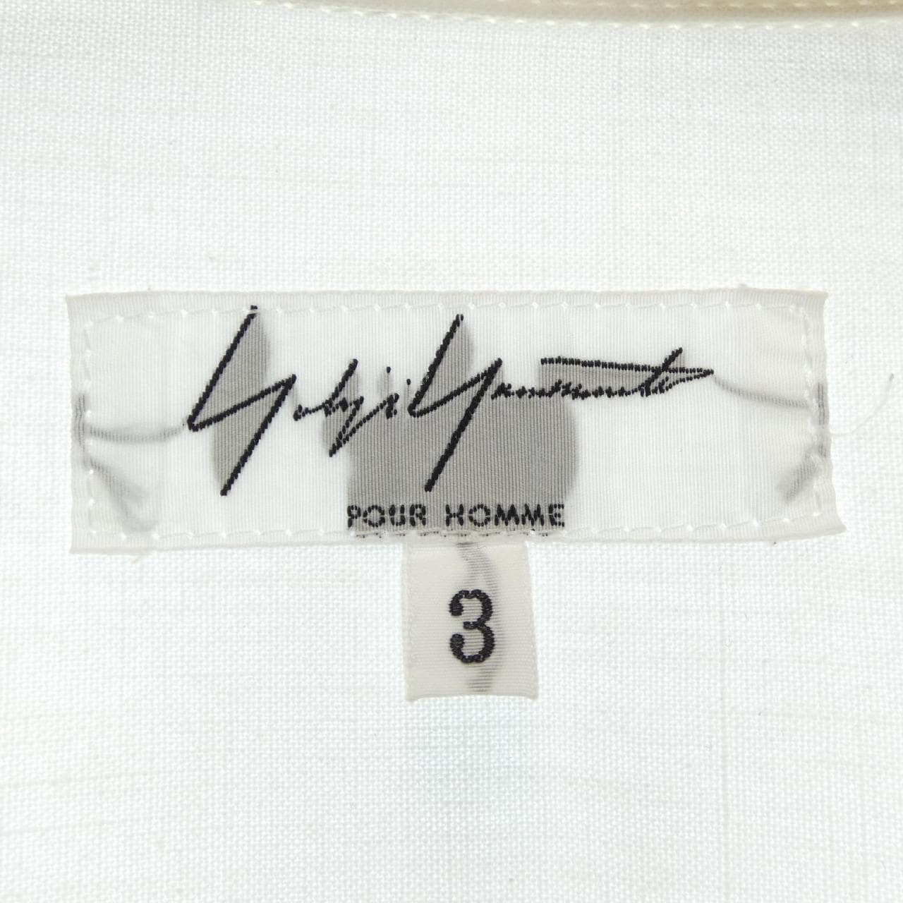 ヨウジヤマモトプールオム YOHJI YAMAMOTO POUR HOMME HU-B61-807 シャツ