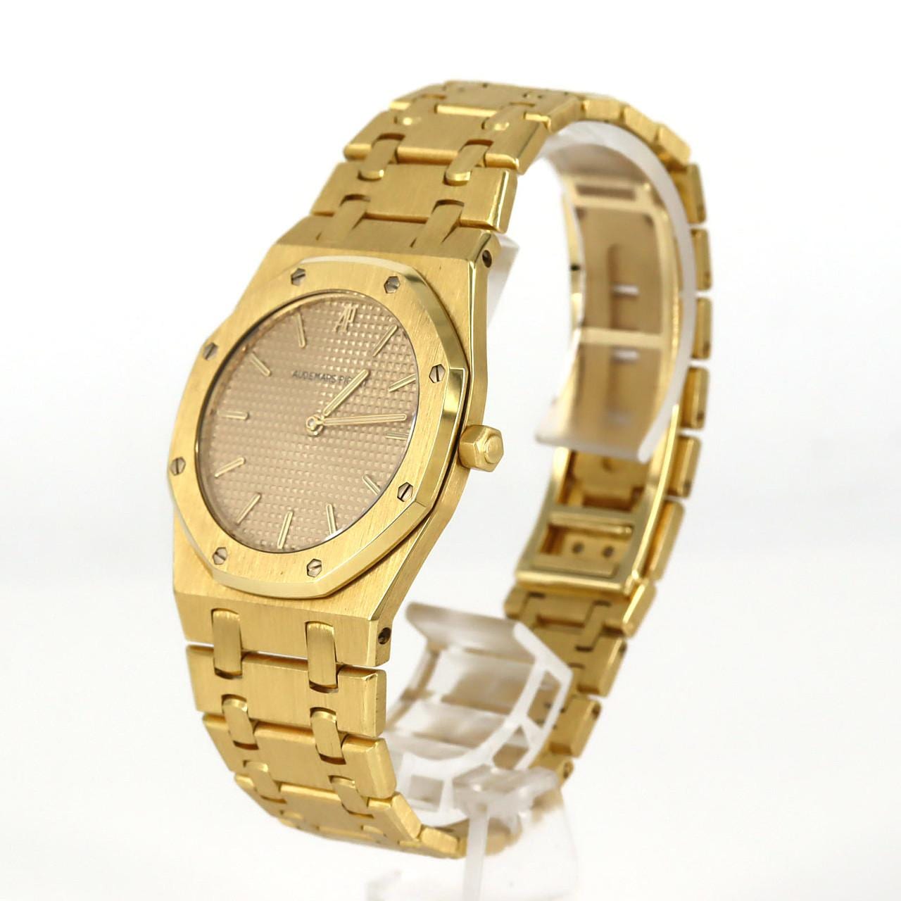 【ノーメンテナンス還元価格】オーデマ･ピゲ ロイヤルオーク YG YG クォーツ