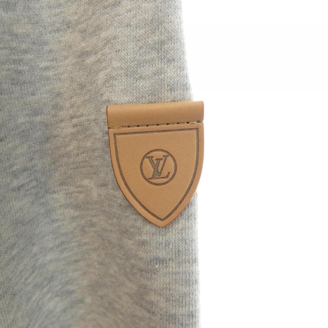 ルイヴィトン LOUIS VUITTON レザーアクセントフーディ FTST09LV8 パーカー