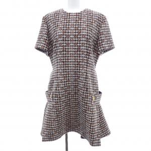 ルイヴィトン LOUIS VUITTON モノグラムツイードスケータードレス FNDR50JM9 ワンピース