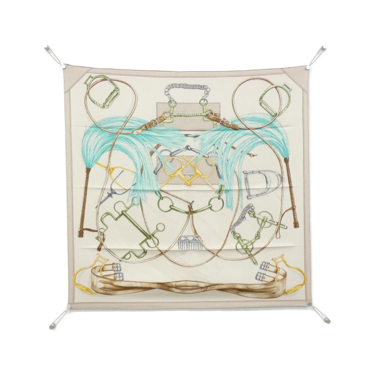 HERMES PROJETS CARRES Scarf