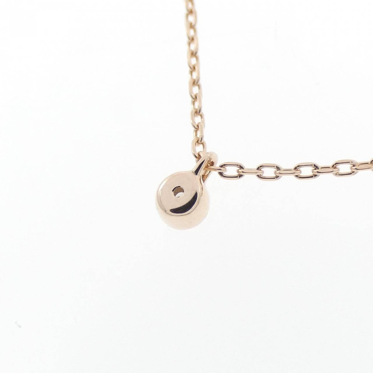 アガット ダイヤモンド ネックレス 0.01CT