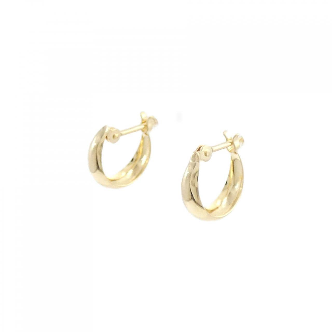 K18YG earrings