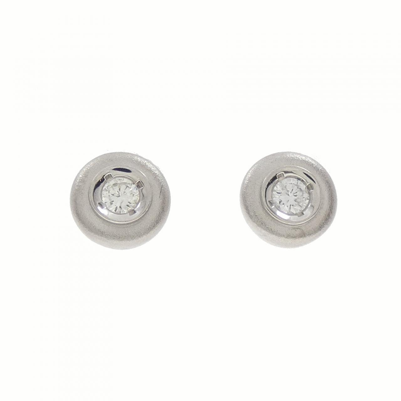 PT850 ダイヤモンド ピアス 0.16CT