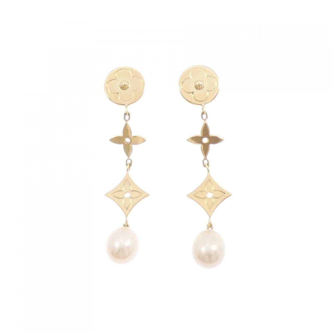 ルイヴィトン パンダン･ドレイユ モノグラム ピアス