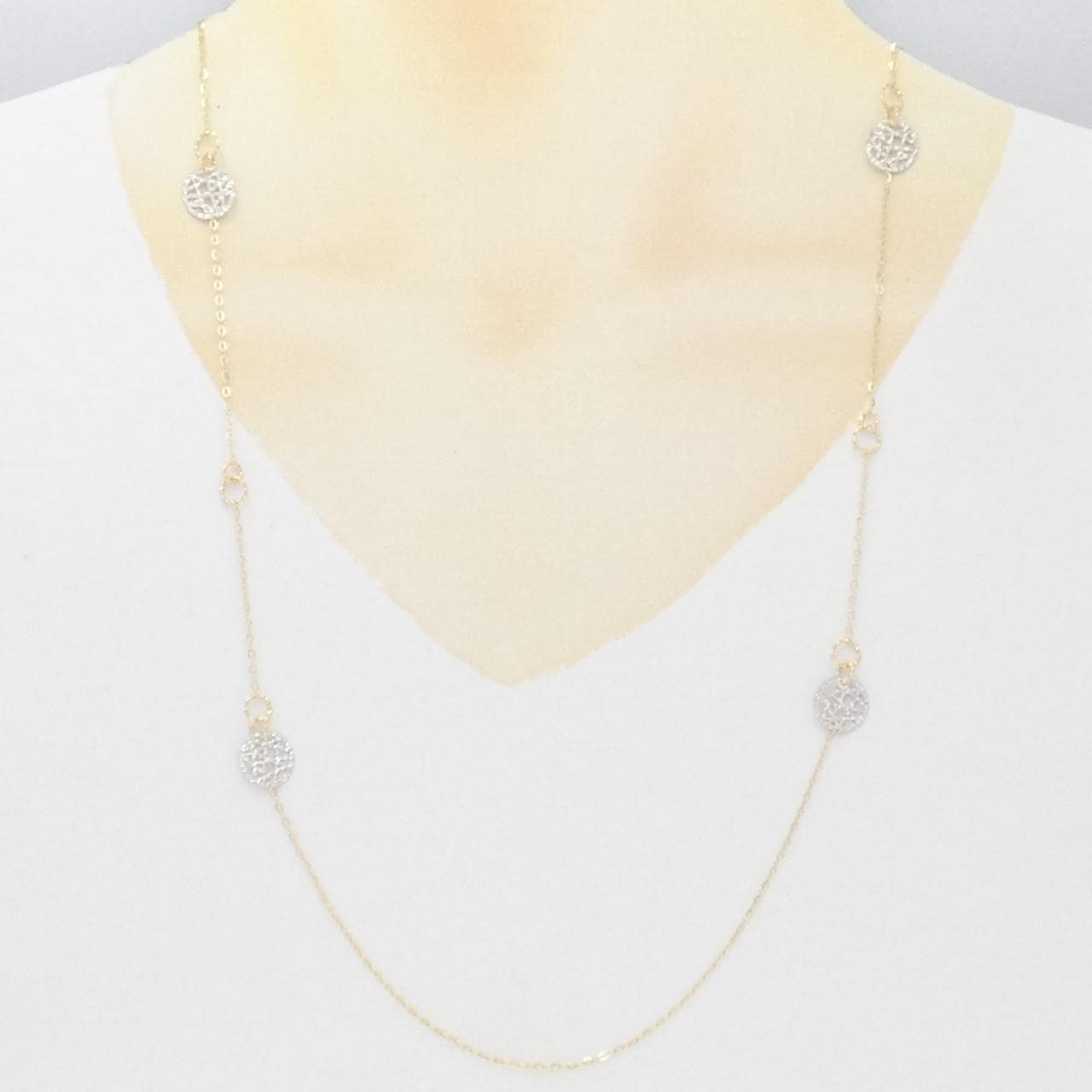 K18YG/K18WG ネックレス