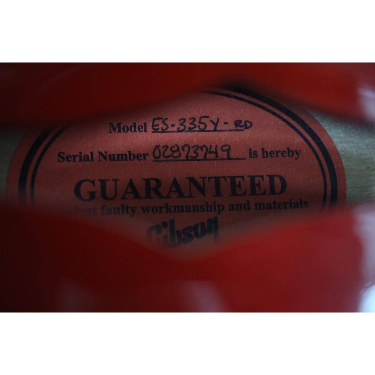 GIBSON LTD ES-335Y